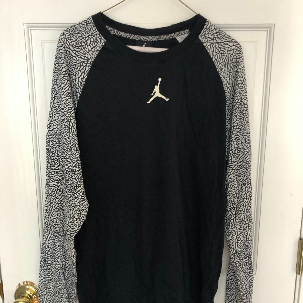 Jordan cement long sleeve shirt